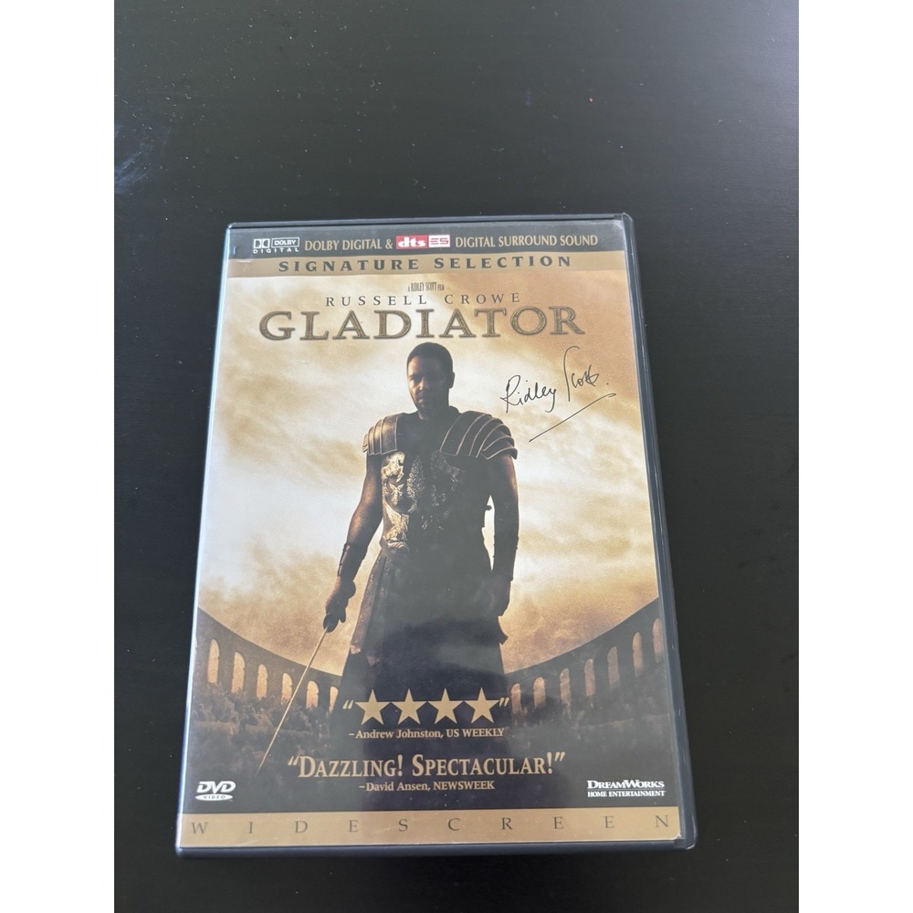 Gladiator (DVD, 2000, 2-Disc Set, Widescreen, Signature‎ Selection) Action Movie